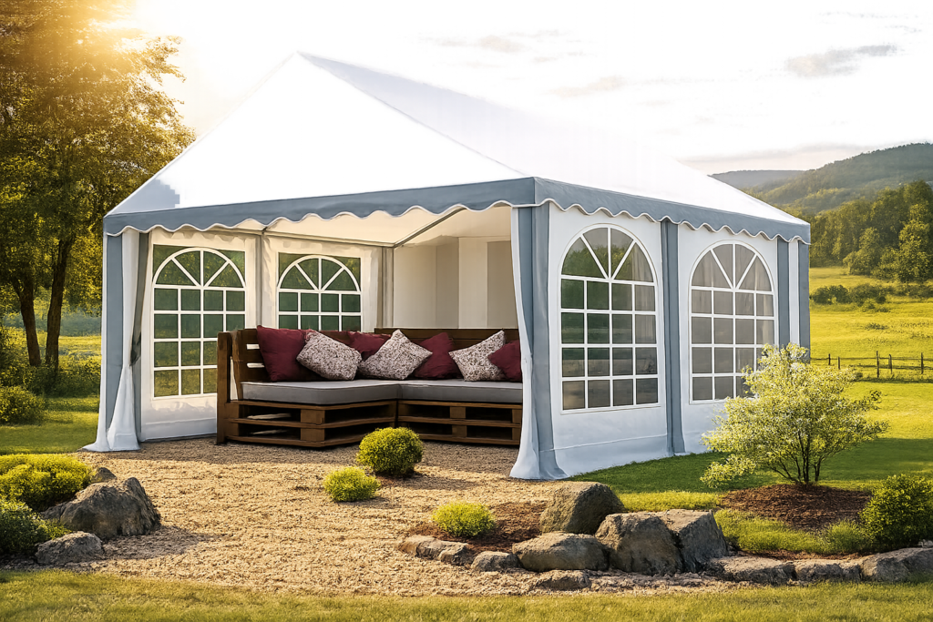 Peotelk 4x4m PVC