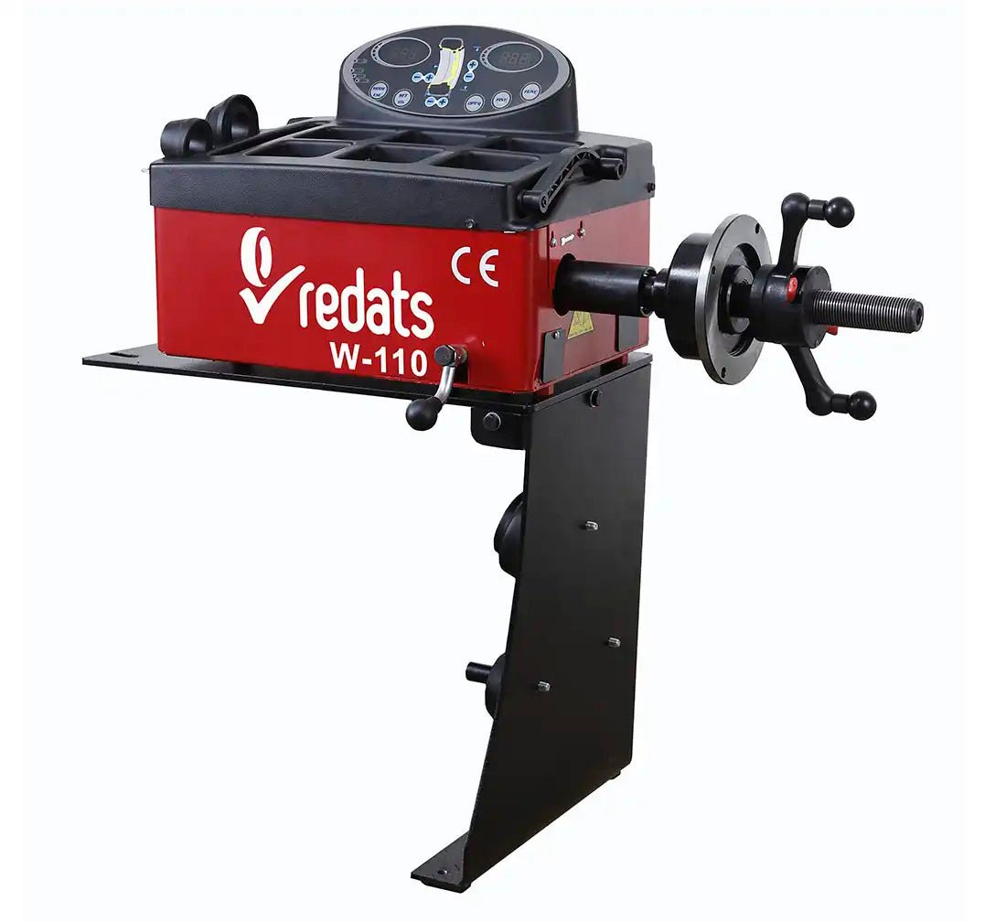 REDATS W-110 poolautomaatne rataste tasakaalustuspink 10–24″, 230 V / 12 V, kompaktne 13-00-81