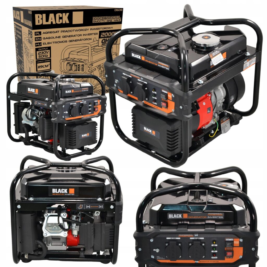 BLACKTOOLS invertergeneraator 230 V 2000 W 13608