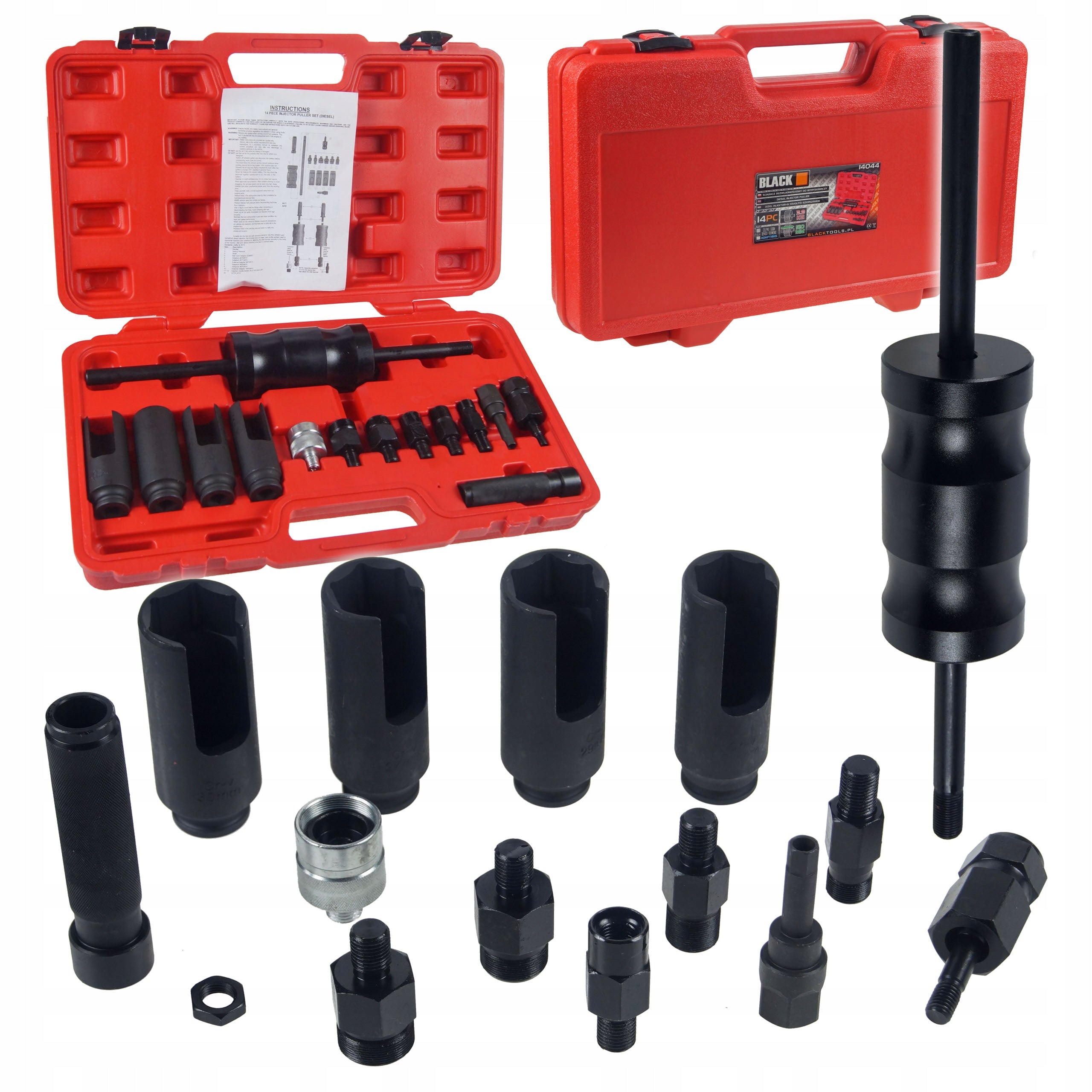 Pihustite inertsiaalne tõmmits BLACKTOOLS 14044