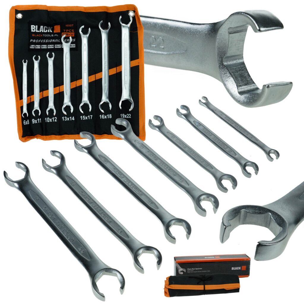 Blacktools poolavatud piduritoru mutrivõtmete komplekt 6–22 mm 16007