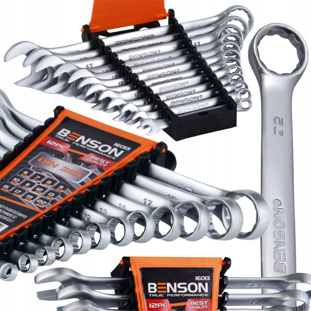 Benson 12-osaline kombineeritud mutrivõtmete komplekt DIN 3113 16013