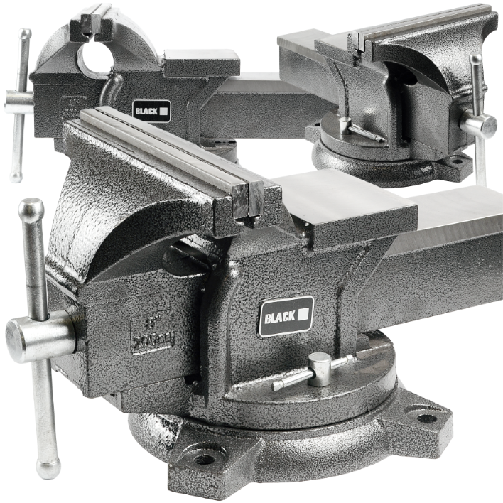 Pöörlev lukksepakruustang alasiga 125 mm 6 kg 19308
