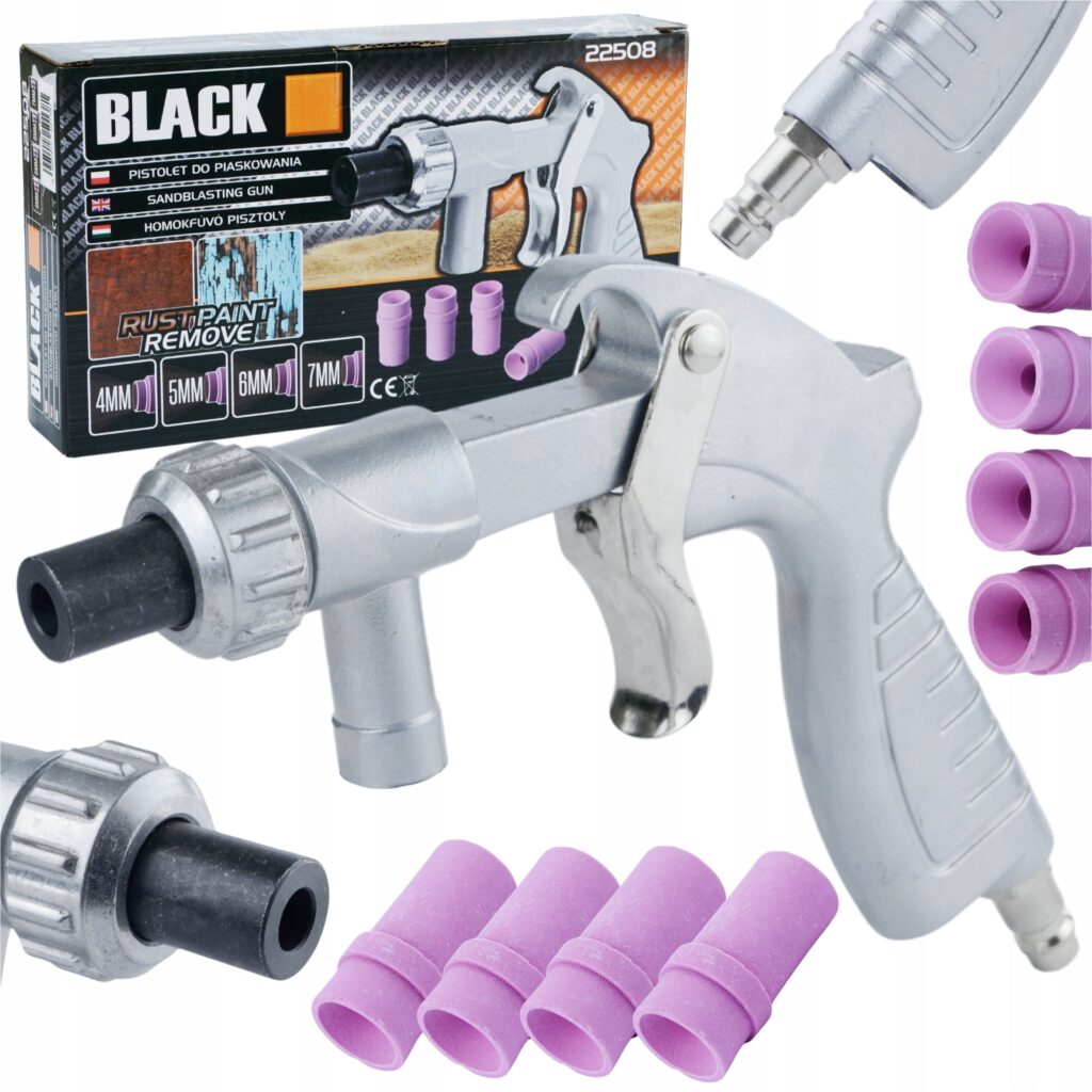 BLACKTOOLS liivapritsipüstol 5 düüsiga 4–7 mm 22508