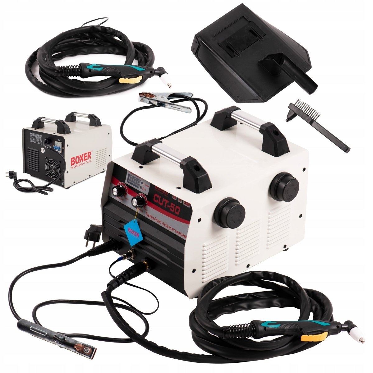 Boxer sisseehitatud kompressoriga plasmalõikur 50 A 230 V 3026