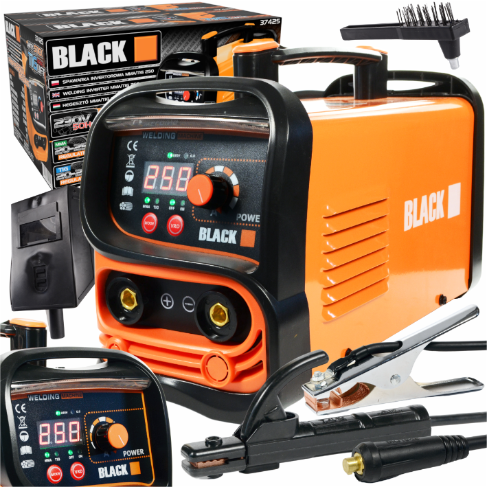 BLACKTOOLS IGBT-inverterkeevitus MMA/TIG 250 A 37425