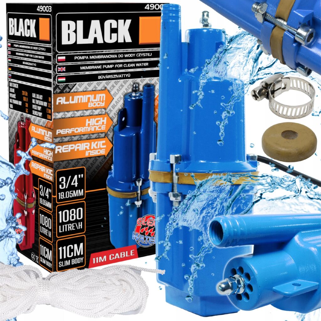 Süvakaevupump Black Nurek Ruska 495 W, 11 m 49003C