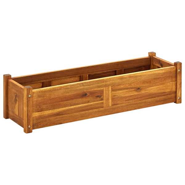 Peenrakast 100 × 30 × 25 cm, akaatsiapuit (õliviimistlusega) – pruun