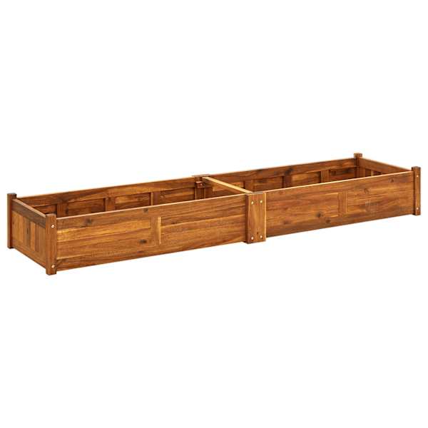 Peenrakast 200 × 50 × 25 cm, akaatsiapuit (õliviimistlusega) – pruun