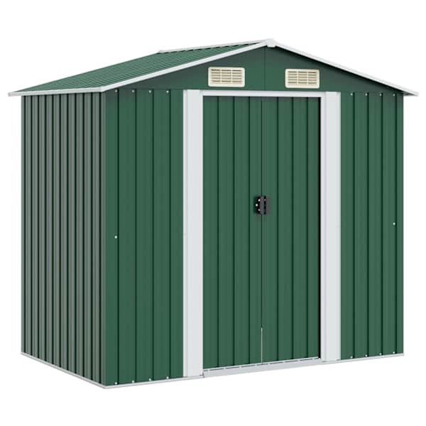 Metallist aiakuur 204 × 132 × 186 cm – roheline