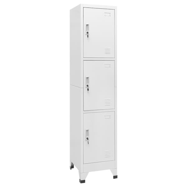 Lukustatav hoiukapp 3 sektsiooniga 38 × 45 × 180 cm