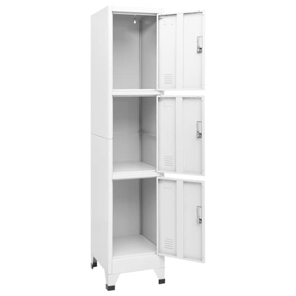 Lukustatav hoiukapp 3 sektsiooniga 38 × 45 × 180 cm
