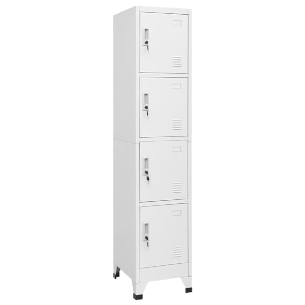 Lukustatav hoiukapp 4 sektsiooniga 38 × 45 × 180 cm