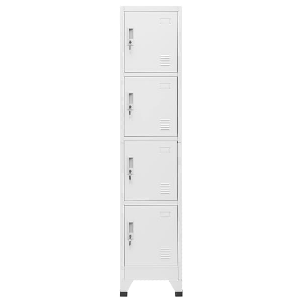 Lukustatav hoiukapp 4 sektsiooniga 38 × 45 × 180 cm