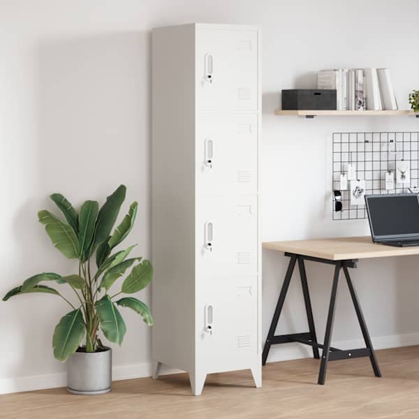 Lukustatav hoiukapp 4 sektsiooniga 38 × 45 × 180 cm