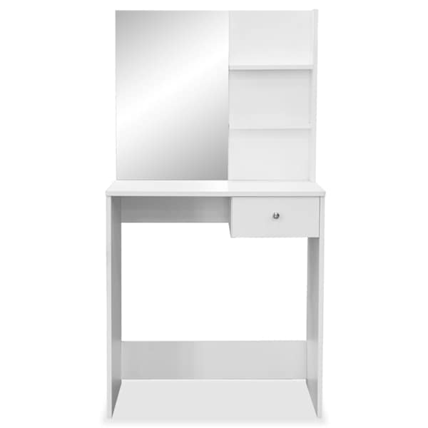 Tualettlaud, tehispuit, 75 × 40 × 141, valge