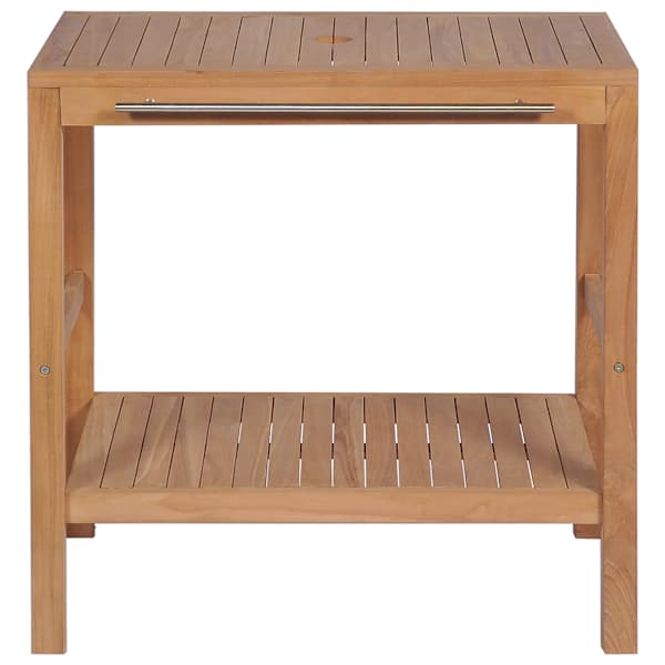 Vannitoakapp tugevast tiikpuust, 74 × 45 × 75 cm