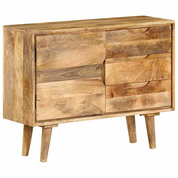 Mangopuidust puhvetkapp 90 × 30 × 69 cm