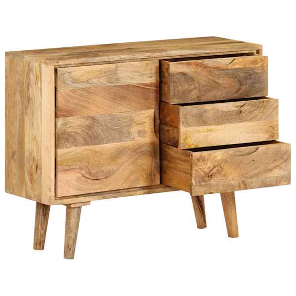 Mangopuidust puhvetkapp 90 × 30 × 69 cm