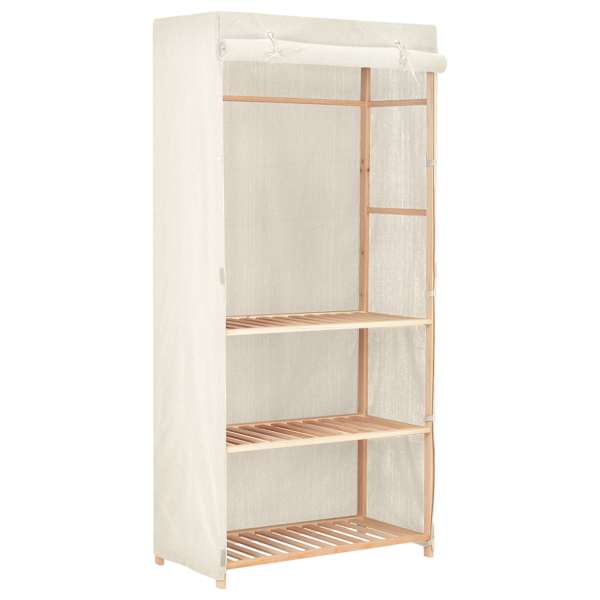 3 tasandiga garderoob 79 × 40 × 170 cm
