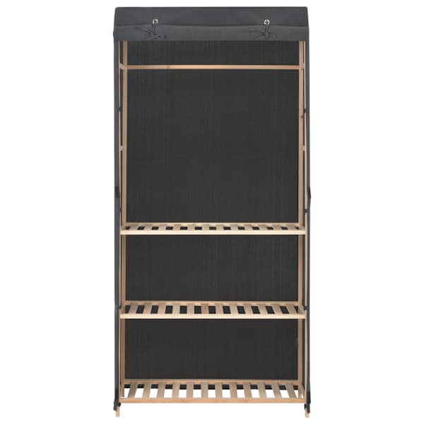 3 tasandiga garderoob, hall, 79 × 40 × 179 cm, kangas