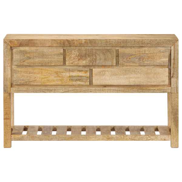 Puhvetkapp, 120 × 30 × 75 cm, toekas mangopuit