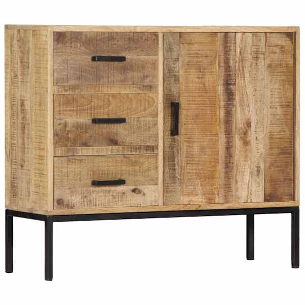 Puhvetkapp, 88 × 30 × 71 cm, toekas mangopuit