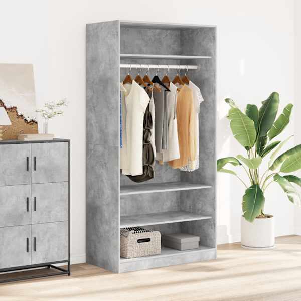 Garderoob betoonhall 100 × 50 × 200 cm puitlaastplaat