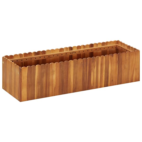 Peenrakast 100 × 30 × 25 cm, akaatsiapuit (õlitatud) – naturaalne puit