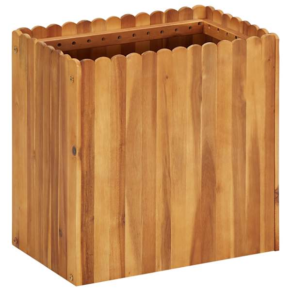 Peenrakast 50 × 30 × 50 cm, akaatsiapuit (õlitatud) – naturaalne puit