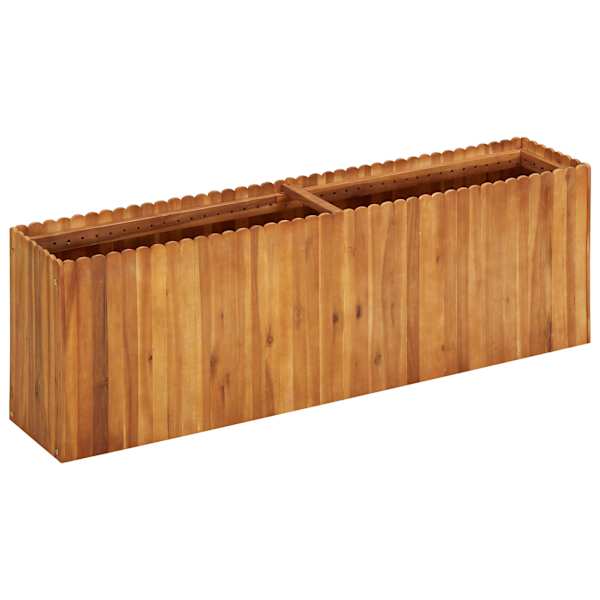 Peenrakast 150 × 30 × 50 cm, akaatsiapuit (õlitatud) – naturaalne puit