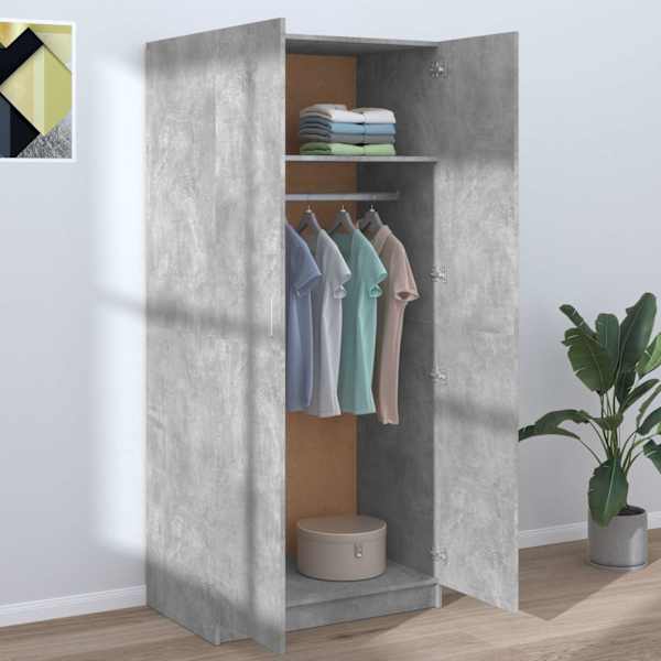 Garderoob betoonhall 80 × 52 × 180 cm tehispuit