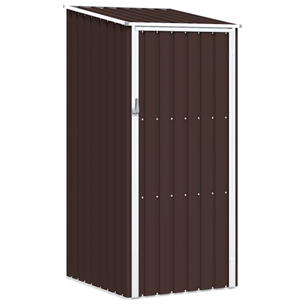 Metallist aiakuur 87 × 98 × 148/159 cm – pruun