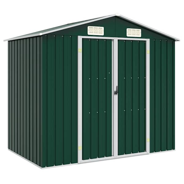 Metallist aiakuur 205 × 129 × 183 cm – roheline