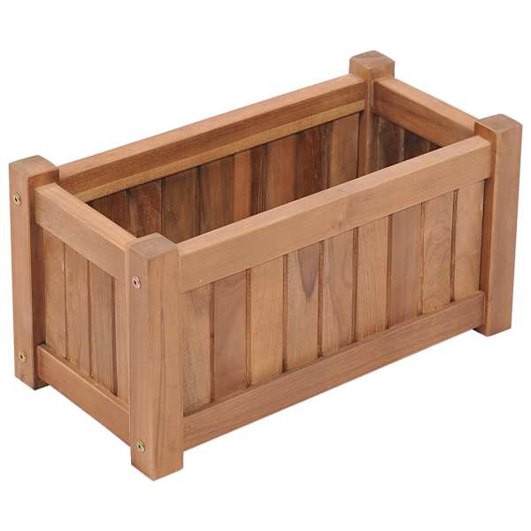 Peenrakast 50 × 25 × 25 cm, vee baasil viimistlusega peenelt lihvitud tiikpuu