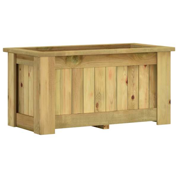 Taimekast 100 × 50 × 50 cm, mänd, roheimmutatud
