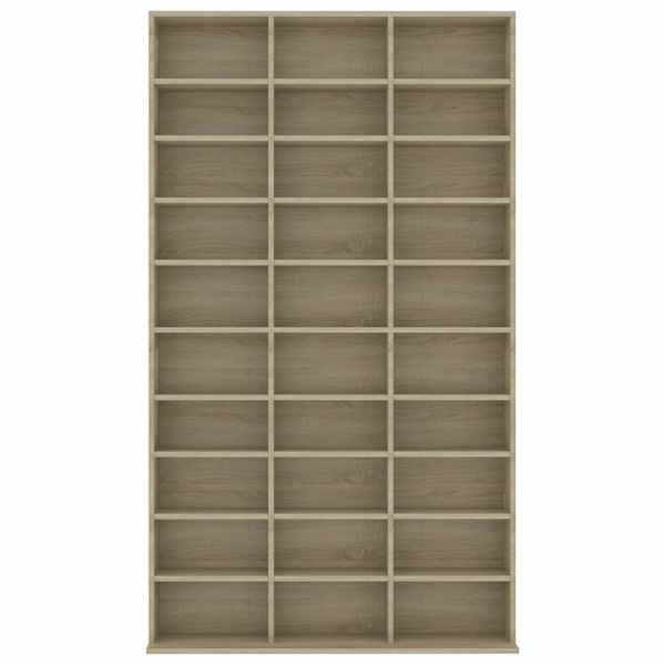 CD-kapp, Sonoma tamm, 102 × 23 × 177,5 cm, tehispuit