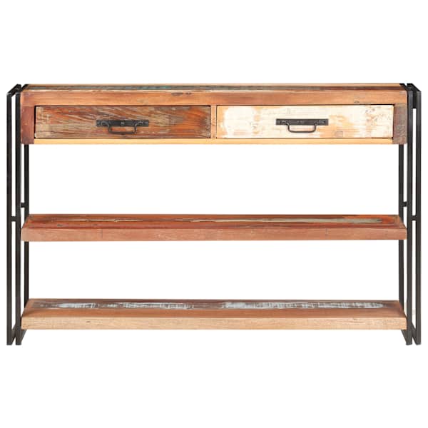 Puhvetkapp, 120 × 30 × 75 cm, toekas taaskasutatud puit