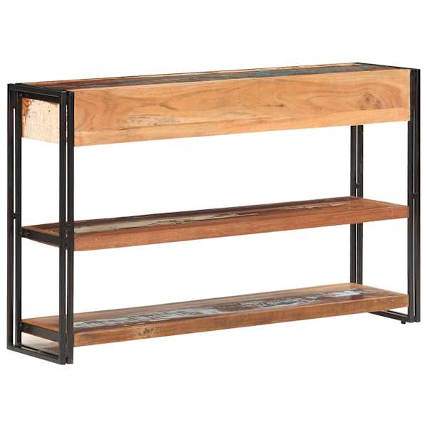 Puhvetkapp, 120 × 30 × 75 cm, toekas taaskasutatud puit