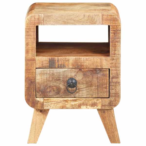 Öökapp 30 × 30 × 41 cm töötlemata mangopuit