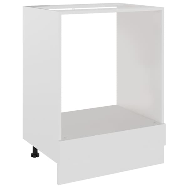 Ahjukapp "Riga", valge, 60 × 46 × 81,5 cm, töödeldud puit