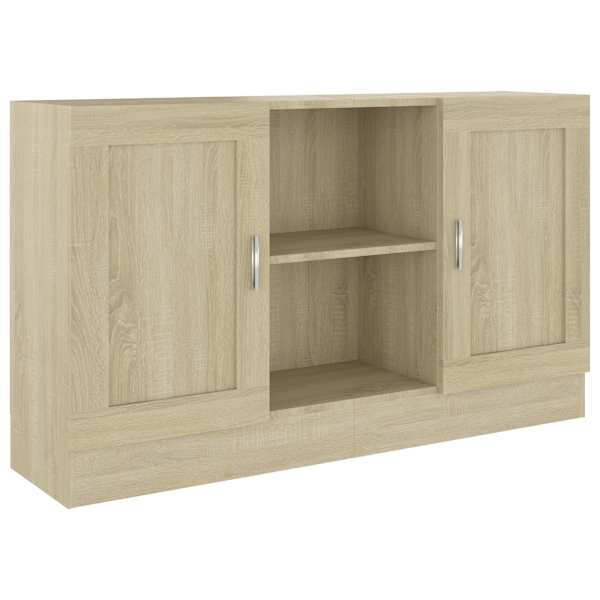 Puhvetkapp Sonoma tamm 120 × 30,5 × 70 cm tehispuit