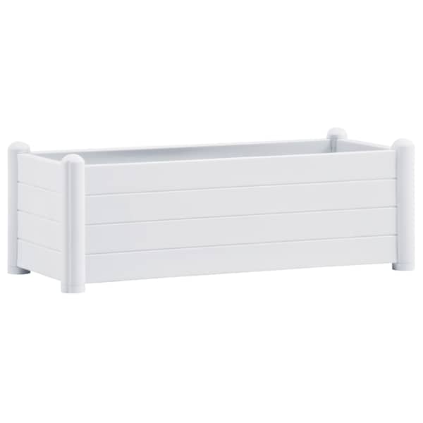 Peenrakast 100 × 43 × 35 cm, PP (polüpropüleen) – valge