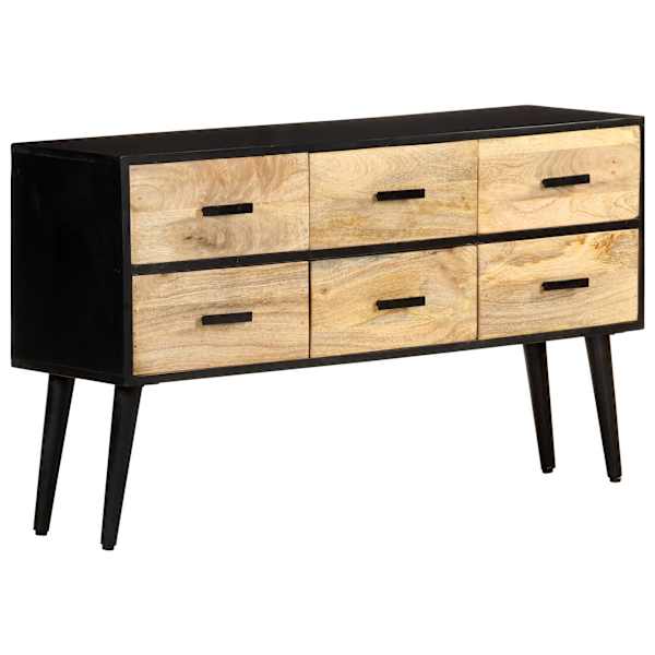 Puhvetkapp, 110 × 33 × 64 cm, toekas mangopuit