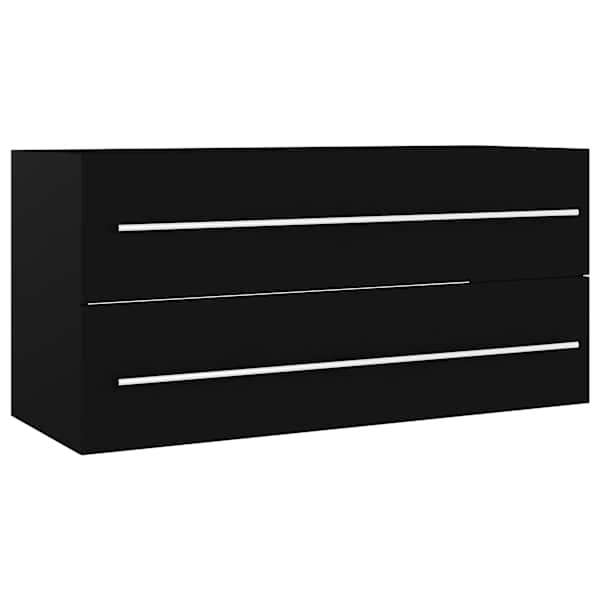 Valamukapp, must, 100 × 38,5 × 48 cm, tehispuit