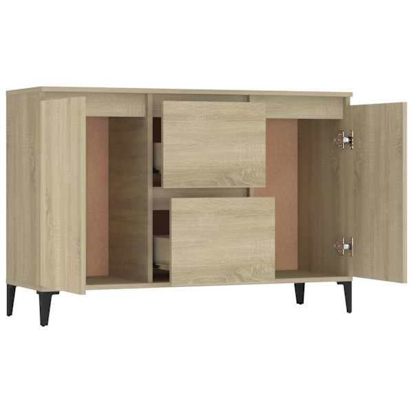 Puhvetkapp, Sonoma tamm, 102 × 35 × 70 cm, tehispuit