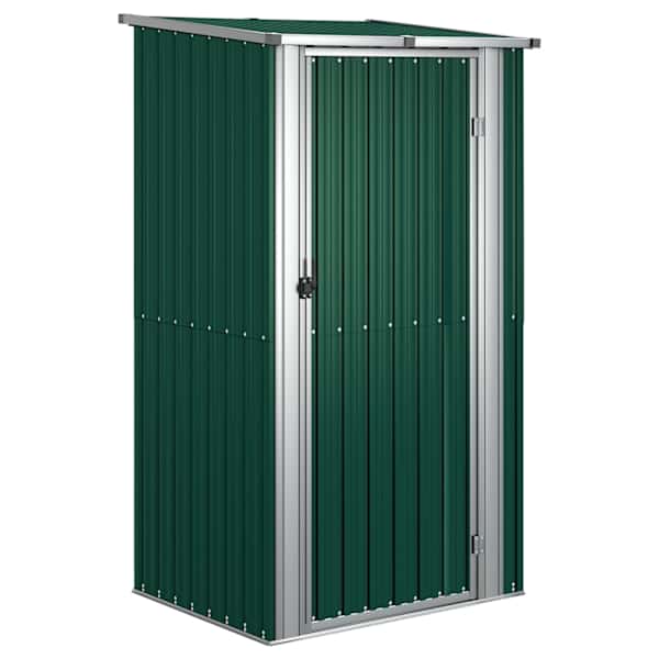 Metallist aiakuur 118,5 × 97 × 209,5 cm – roheline