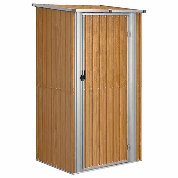 Metallist aiakuur 118,5 × 97 × 209,5 cm – pruun