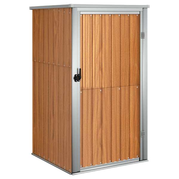 Metallist aiakuur 88 × 89 × 159 / 161 cm – pruun
