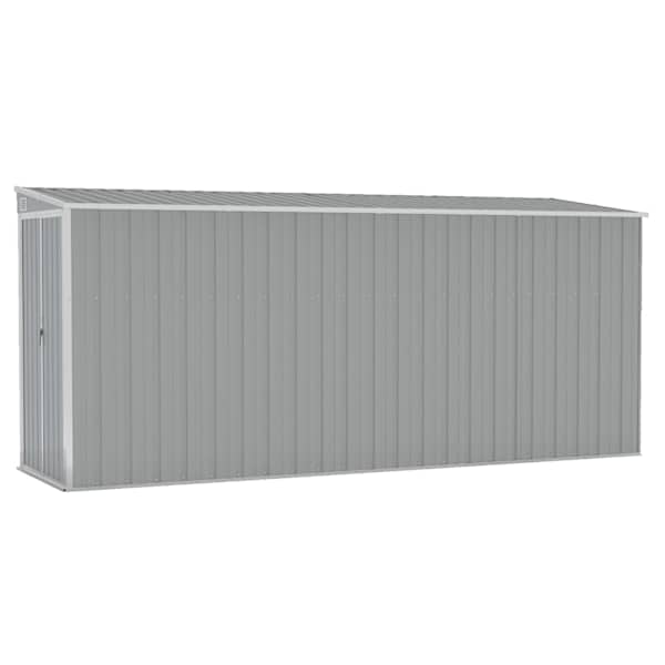 Metallist aiakuur seina äärde 118 × 382 × 160/178 cm – hall